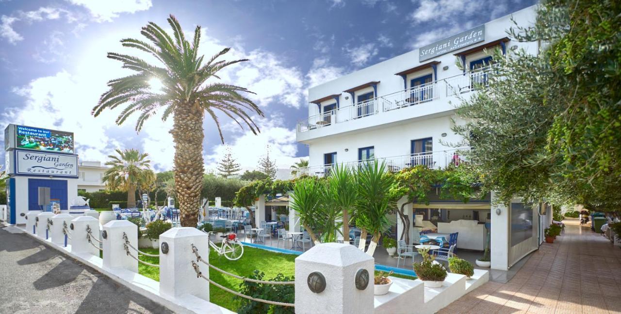 Sergiani Garden Hotel Apartments Stalida Exterior foto